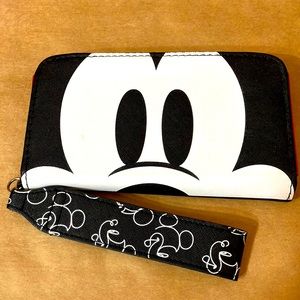 Mickey Mouse Clutch with Phone compartment.